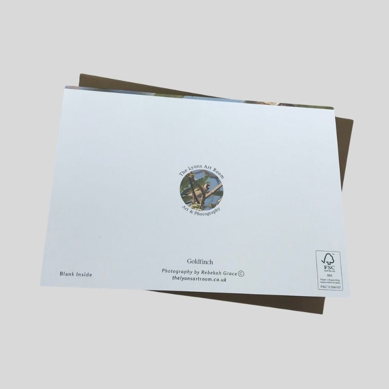 Goldfinch Greetings Card