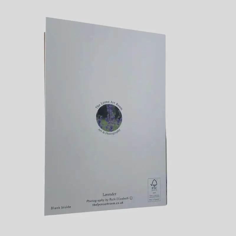 Lavender Greetings Card