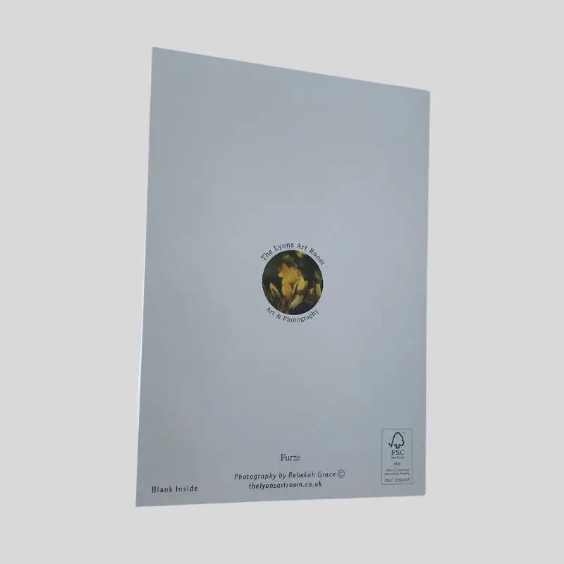 Wild Furze Greeting Card