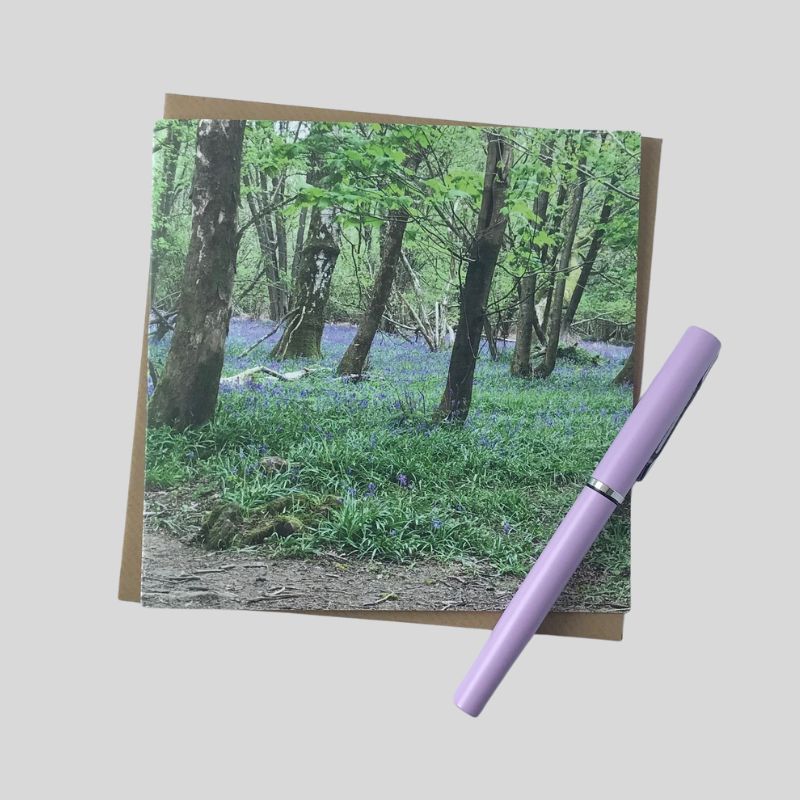 Bluebell Woods Greetings Card