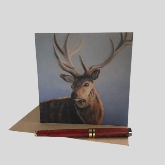 Stag Greetings Card