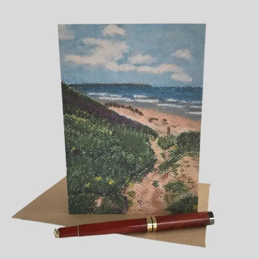 Coastal Path Greetings Card