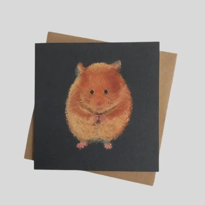 Hamster Greetings Card
