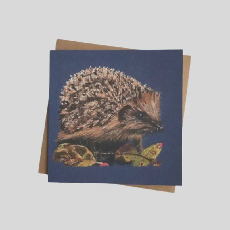 Pastel Hedgehog Greetings Card