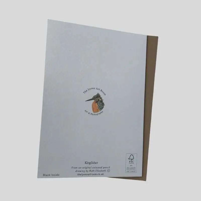Kingfisher Greetings Card