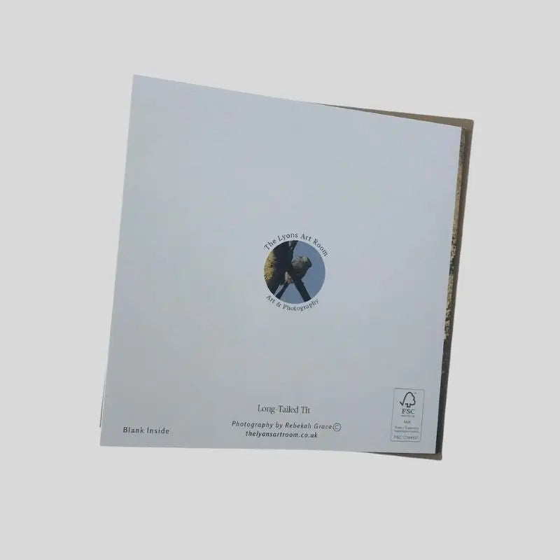 Long-Tailed Tit Greetings Card