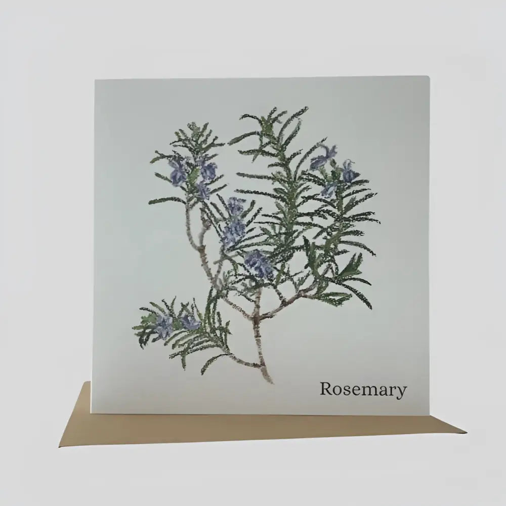 Rosemary Greetings Card