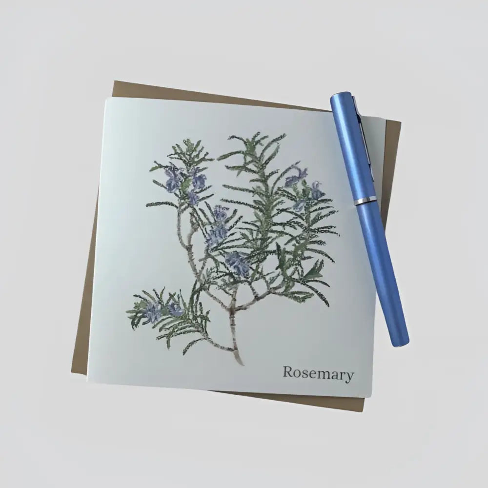 Rosemary Greetings Card