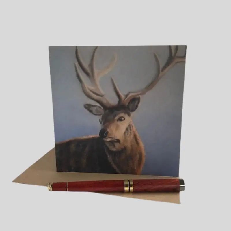 Stag Greetings Card