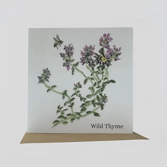 Wild Thyme Greetings Card